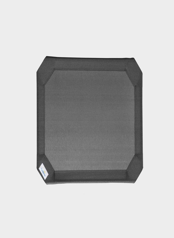 Coolaroo Original Pet Bed Replacement Cover - Gunmetal - Medium (35" x 25.5") - Image 1